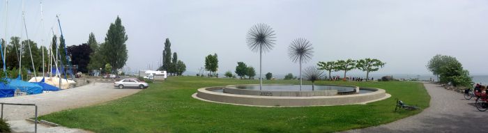 Am Hafen von Romanshorn