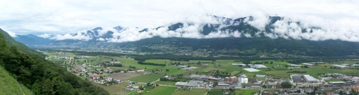 Panoramablick Süd