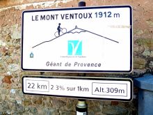 Ventoux-Schild